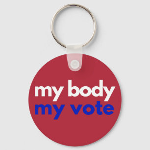 Llavero Mi cuerpo mi voto Roevember