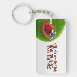 Llavero "Mi determinación" Motivación Afirmación