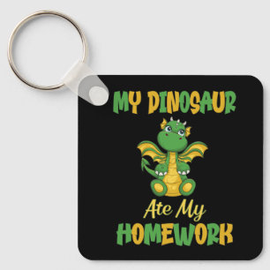 Llavero Mi dinosaurio se comió mi casa