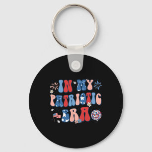 Llavero Mi Era Patriótica Retro 4 De Julio Chicas Gr