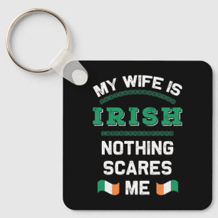 Llavero Mi esposa es irlandesa Eire Republic Irlanda Roots