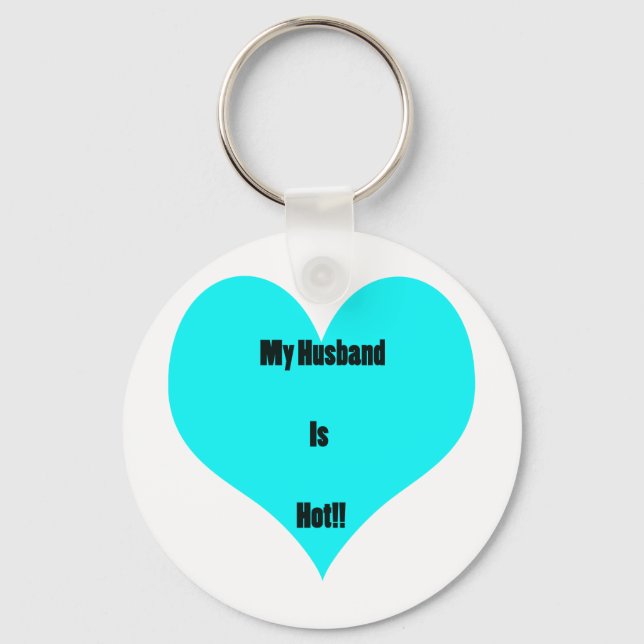 Llavero ¡Mi Esposo Está Caliente! (Anverso)