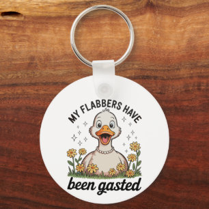 Llavero Mi Flabbers Ha Sido Gasted Ganso Humor Sarcástico