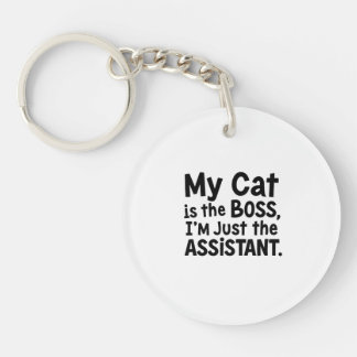 Llavero Mi gato es el jefe
