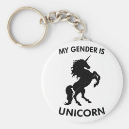Llavero Mi género es unicornio