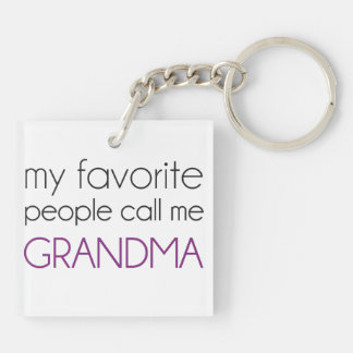 Llavero Mi gente favorita me llama abuela