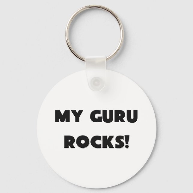 Llavero ¡MI Gurú ROCKS! (Anverso)