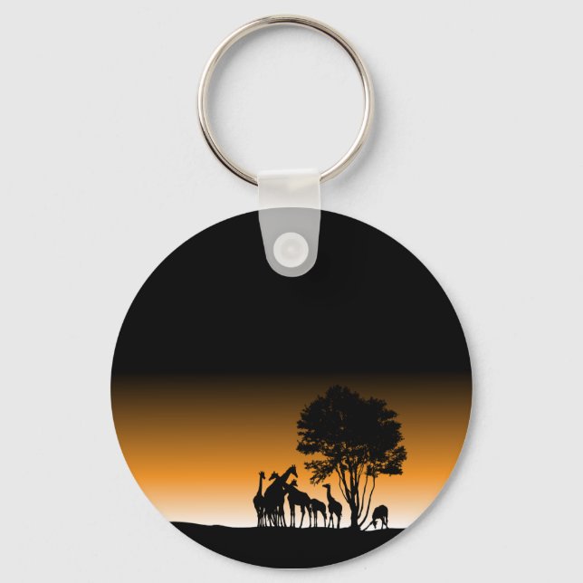 Llavero Mi hermosa África (Anverso)