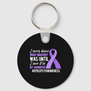 Llavero Mi hija Epilepsia Warrior Madre Epilepsia