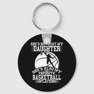 Llavero Mi Hija Es Mi Jugador Favorito De Bysketbyll - Spo