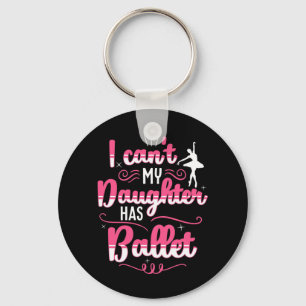 Llavero Mi hija tiene baile de ballet