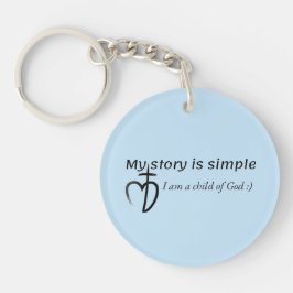 Llavero Mi historia es simple
