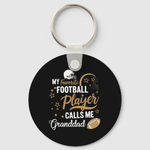 Llavero Mi jugador de fútbol favorito me llama abuelo