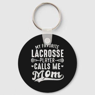 Llavero Mi jugador favorito de Lacrosse me llama madre de