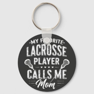 Llavero Mi jugador favorito de Lacrosse me llama mamá