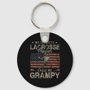 Llavero Mi jugador favorito de Lacrosse me llama Padre Gra