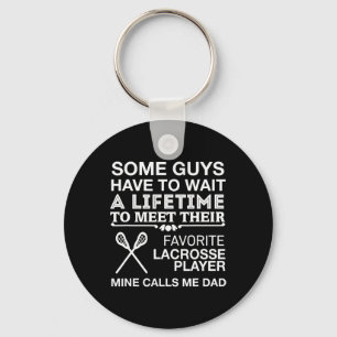 Llavero Mi jugador favorito de Lacrosse me llama papá orgu