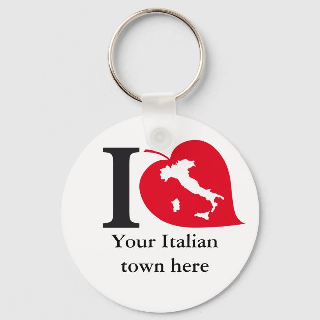 Llavero Mi keychain italiano (Anverso)