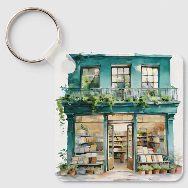 Llavero Mi librería  (Anverso)