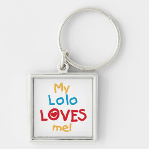 Llavero Mi Lolo me ama camisetas y regalos