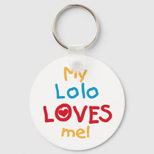 Llavero Mi Lolo me ama camisetas y regalos