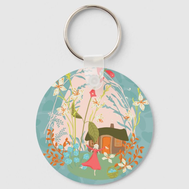 Llavero Mi lugar feliz (Anverso)