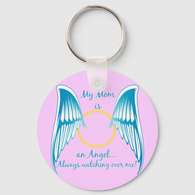 Llavero Mi mamá es un ángel (Anverso)