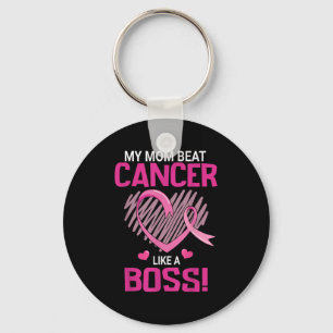 Llavero Mi Mamá Golpea Al Cáncer De Mama Como Un Jefe De L
