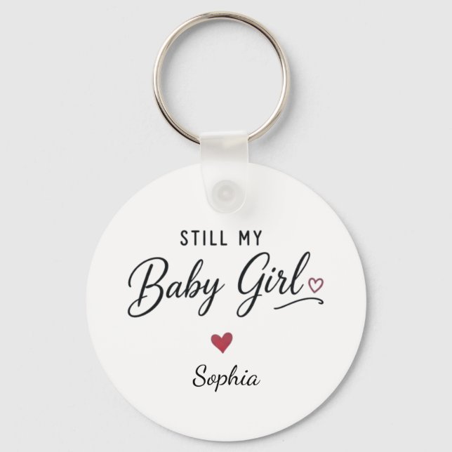Llavero Mi Niña Personalizada (Anverso)