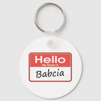 Llavero Mi nombre es Babcia
