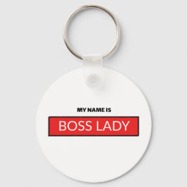 Llavero Mi Nombre Es La Señora Jefe