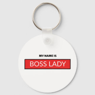 Llavero Mi Nombre Es La Señora Jefe