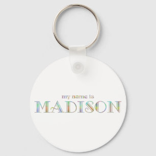Llavero Mi nombre es Madison