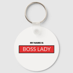 Llavero Mi nombre es señora de Boss