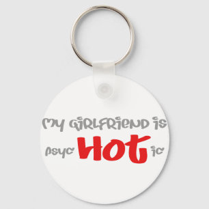 Llavero Mi novia es psyc - CALIENTE - el ic (sicopático)