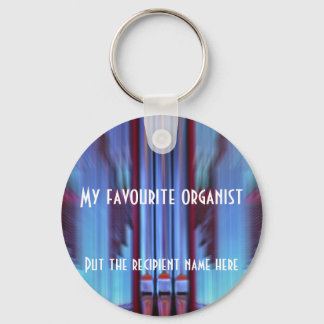 Llavero Mi organista favorito