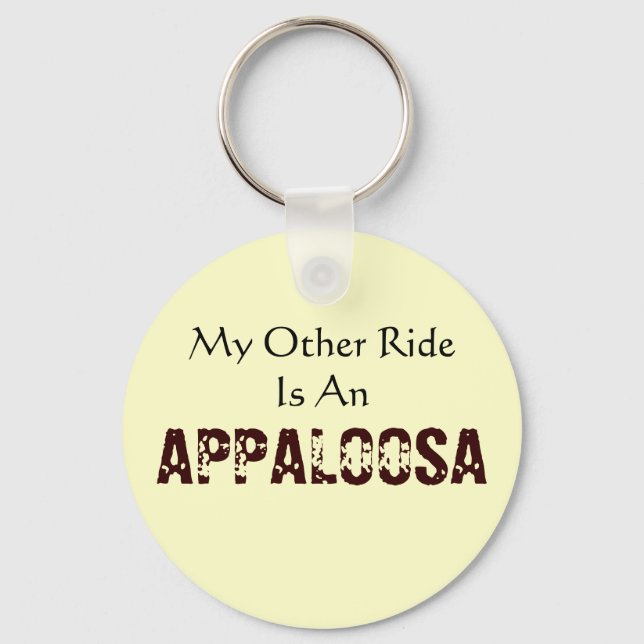 Llavero Mi Otra Carrera Es Una Keychain Apaloosa (Anverso)