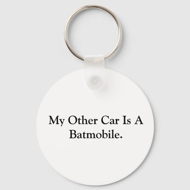 Llavero Mi Otro Coche Es Un Batmobile. (Anverso)