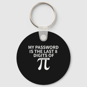 Llavero Mi Palabra Es Los Últimos 8 Dígitos De Pi Pi Aprox