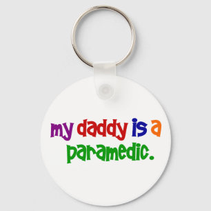 Llavero Mi papá es paramédico (primario)