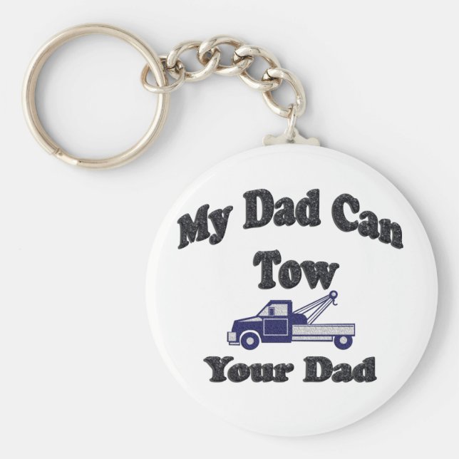 Llavero Mi Papá Puede Arrastrar A Tu Papá (Frente)