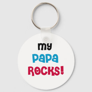 Llavero Mi papá roza camisetas y regalos