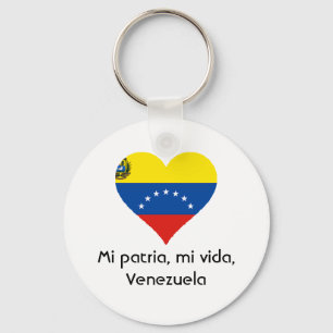 Llavero Mi patria, mi vida, cadena de claves de Venezuela