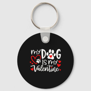 Llavero Mi perro es mi perro del día de San Valentín Amant
