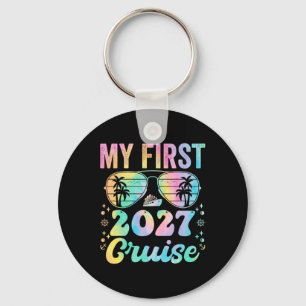 Llavero Mi primer crucero vacaciones 2027 familia coincide