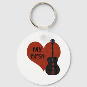 Llavero Mi primer Keychain de la guitarra del amor