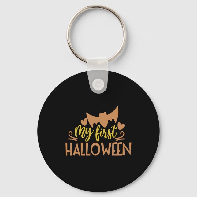 Llavero Mi primera Halloween - Halloween (Anverso)