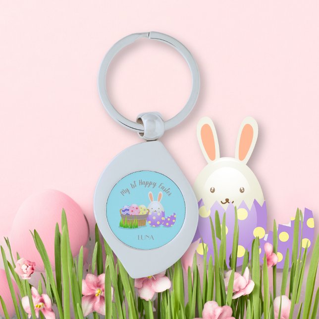 Llavero Mi primera Pascua Feliz (My 1st Happy Easter Keychain)