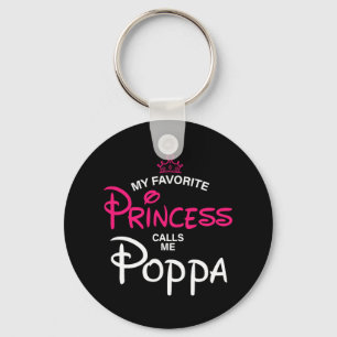 Llavero Mi princesa favorita me llama Poppa Daughter Fathe