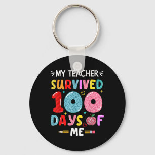 Llavero Mi Profesor Sobrevivió A 100 Días De Mí 100 Días D